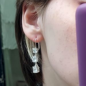 Diamond earrings